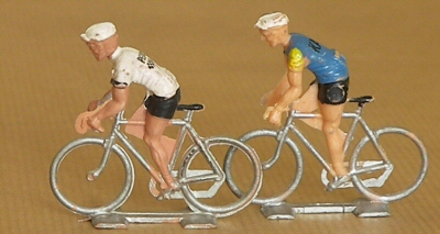Tour de France cyclistes miniatures
