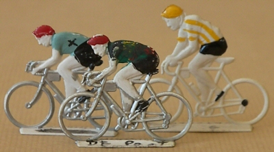 Tour de France cyclistes miniatures