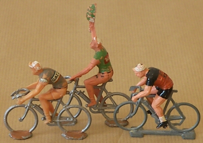 Tour de France cyclistes miniatures