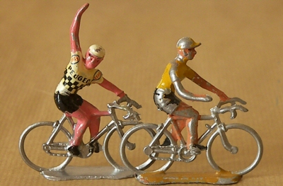 Tour de France cyclistes miniatures