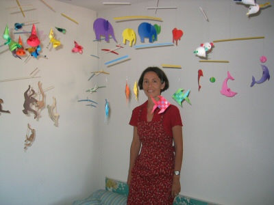 Bon mobile pour bébé : léger, coloré, bouge au moindre souffle