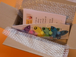 Emballage soigné du mobile