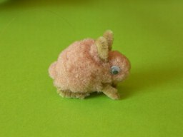 Mobile de lapin terminé