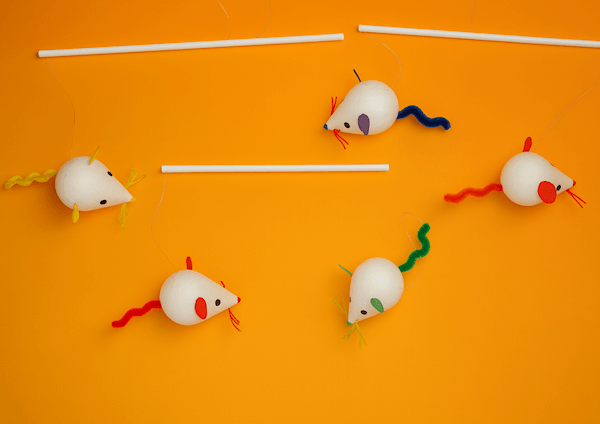 Mobile Les Souris Dansent, suspension décorative pour enfant