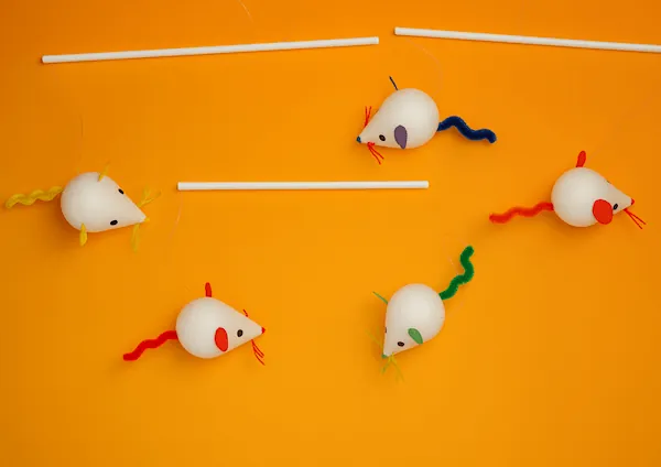 Mobile de souris pour bébé