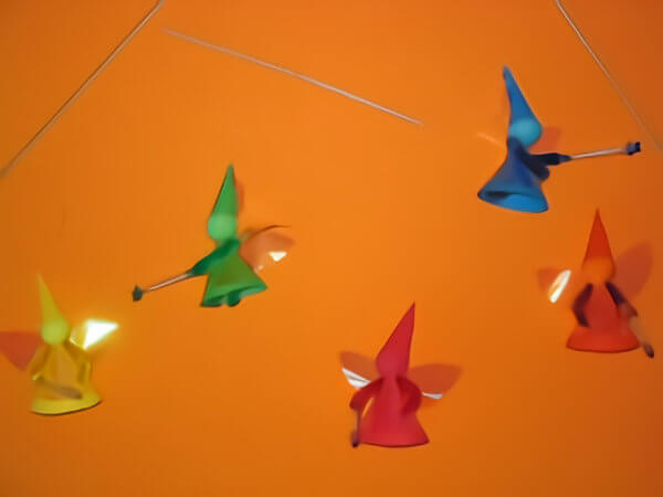 Mobile de Fées fait main pour décoration chambre d'enfant