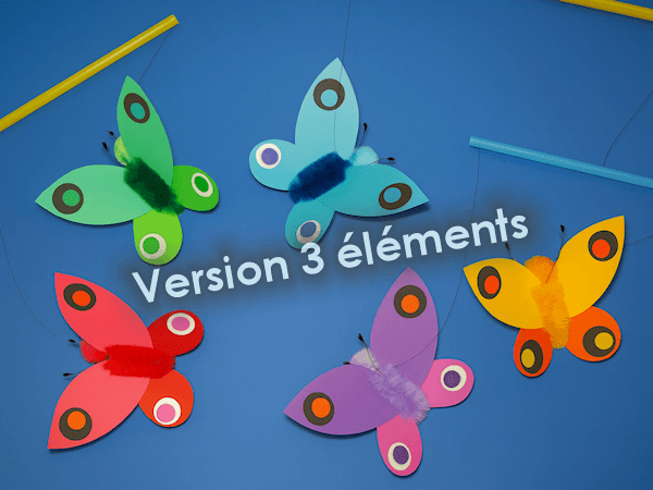 Mini mobile de papillons